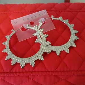 m. haskell Earrings New with tag